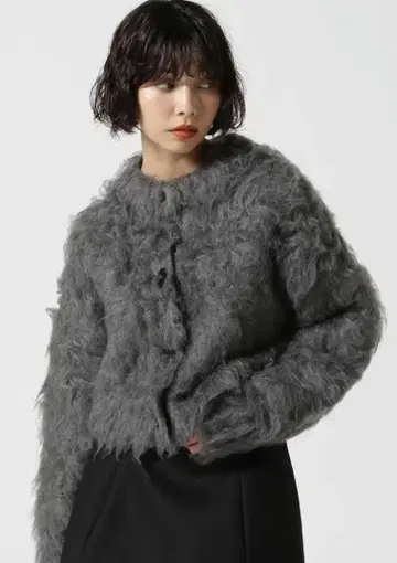 클라네 모헤어 가디건