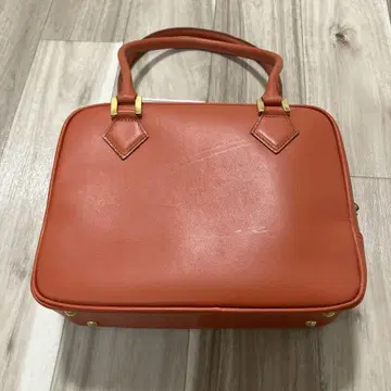 오렌지 컬러 핸드백