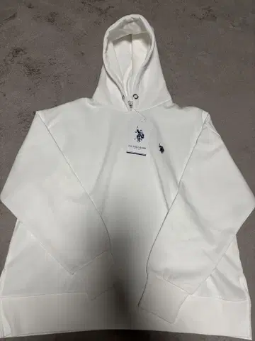 U.S. POLO ASSN. 화이트 후디 택 포함 새상품