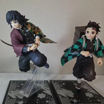 [ 상자 없음 ] 카마도 탄지로 & 토미오카 기유 제일복권 피규어