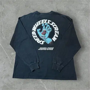 SANTA CRUZ 그래픽 롱 슬리브 T셔츠