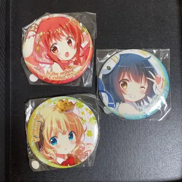 주문은 토끼입니까? 핀 배지 3개 세트