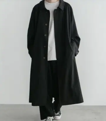 remer 루즈 스텐카라 코트 S 사이즈 블랙
