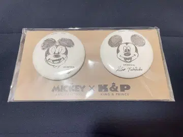 미키&프렌즈 킹&프린스 캔뱃지 세트