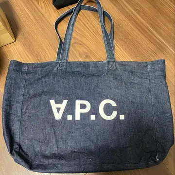 A.P.C. 데님 토트백