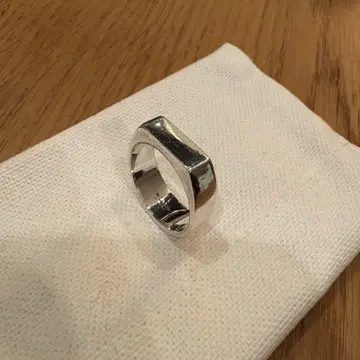 JIL SANDER 실버 반지 M 사이즈 남성용