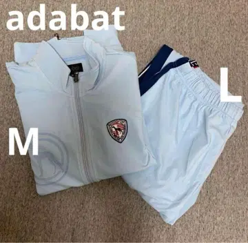 [ 새상품 ] adabat 아다바트 집업 자켓 M & 팬츠 L 스카이블루