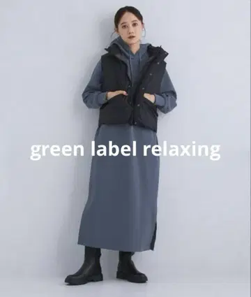 새상품급 그린라벨 종이상자 후디 원피스