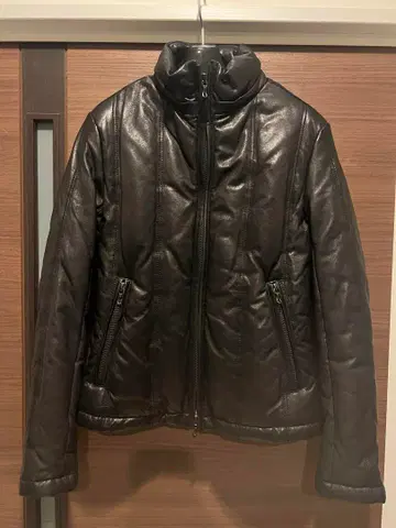 SHELLAC 리얼 가죽 다운 자켓 44