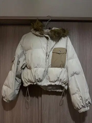 Nope Girl 퍼 충전솜 아우터