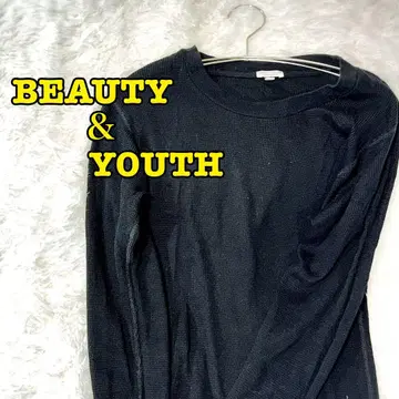 BEAUTY & YOUTH 티셔츠 니트 와플 코튼 M 사이즈