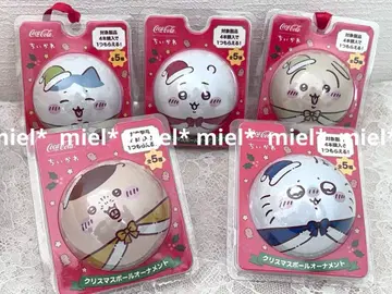 코카콜라 치이카와 크리스마스 오너먼트 컴프