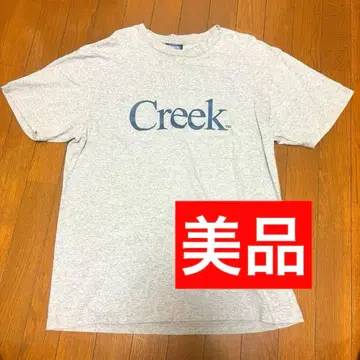 새상품급 Creek angel's device 셔츠 L 그레이 크릭