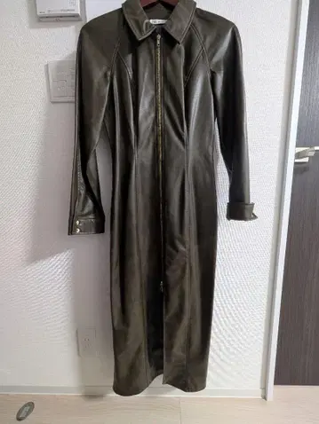 ZARA 올리브 그린 롱 원피스 M