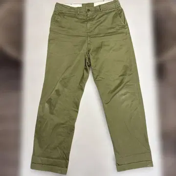 US ARMY 올리브 그린 치노 팬츠 코튼제