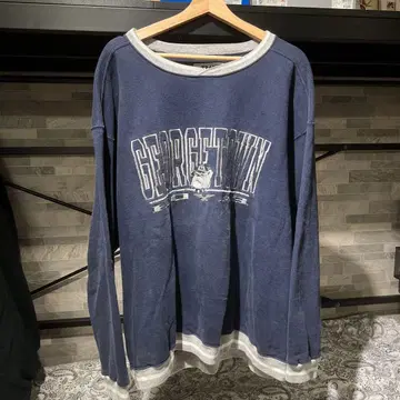 USA제 90s GEORGETOWN HOYAS 맨투맨 트레이닝복 XL