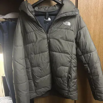 THE NORTH FACE 다운 자켓 L 사이즈 올리브 그린