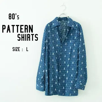 [ DEAD STOCK ] 80'sVINTAGE 셔츠 size L-XL