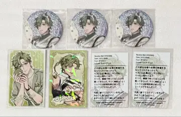 NU:카니발 카라테츠 캔뱃지 키라카 애니카페 포토 카드 올리빈