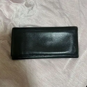 POLO 블랙 가죽 장지갑