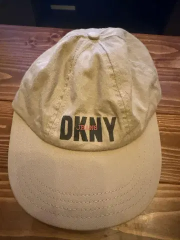 90s DKNY JEANS 캡 모자 빈티지