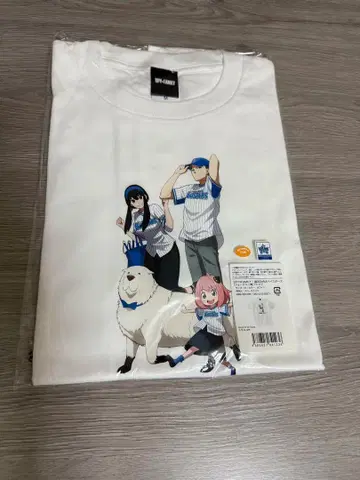 요코하마 DeNA 베이스타즈 스파이 패밀리 T셔츠 M