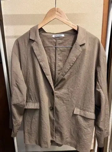 SNIDEL 린넨 자켓