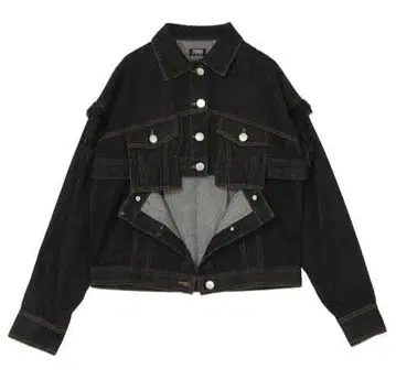 PAMEO POSE Washed Denim Jacket