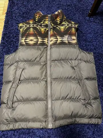 THE NORTH FACE 다운 베스트 펜들턴 네이티브 레어템