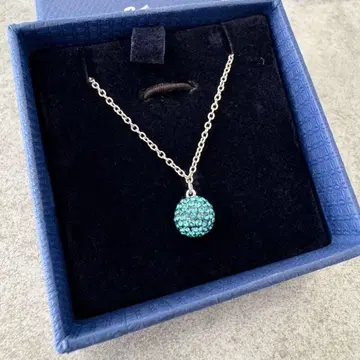 [ 박스 포함 ] SWAROVSKI 스와로브스키 팝 목걸이 블루