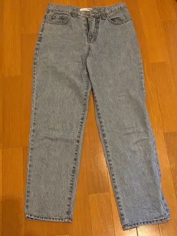 STYLE NANDA 스트레이트 데님 라이트 블루
