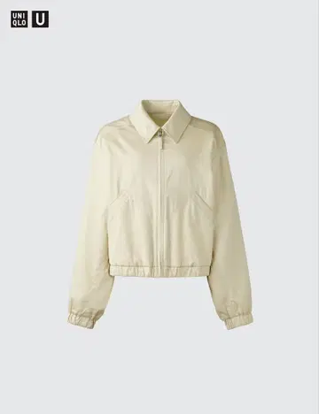 UNIQLO 집업 숏 블루종