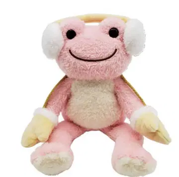 개구리 피클스 빈 인형 핑크 플러피 봉제 인형