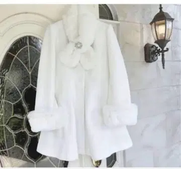 evelyn 코트 2023 화이트