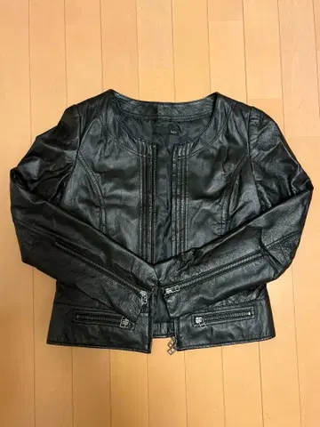 노카라 가죽 자켓 레더 자켓