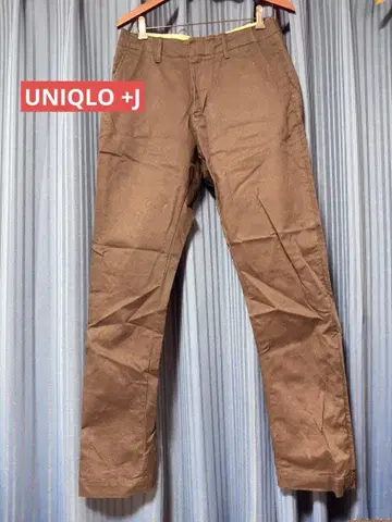 UNIQLO +J 치노 팬츠 밑단 기장 수선 없음