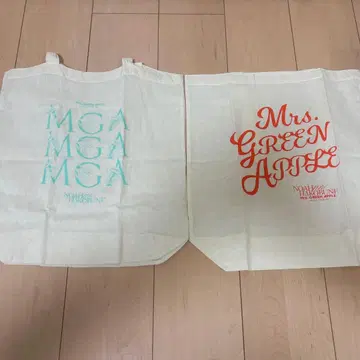 Mrs. GREEN APPLE 노아의 방주 토트백