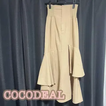COCO DEAL 코코딜 코르셋 리브 머메이드 스커트