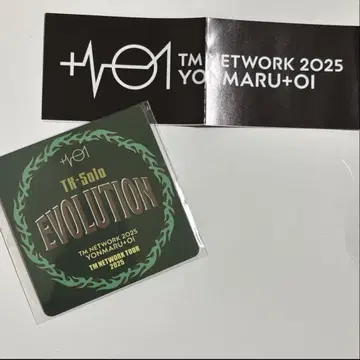 TM NETWORK 데코 가챠 마그넷 시트 TK 솔로