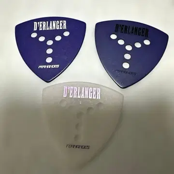 D'ERLANGER CIPHER 피크 3개 세트