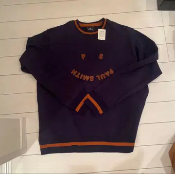 [ 미사용 새상품 ] PAUL SMITH 네이비 맨투맨