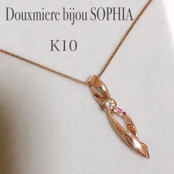 Douxmiere bijou SOPHIA 목걸이 핑크 골드