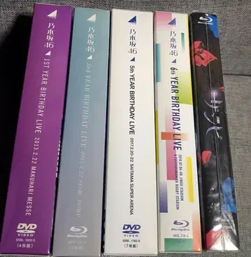 노기자카 Birthday Live 등 5권 세트