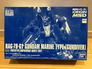 HG 1/144 수중형 건담 프리미엄 반다이 한정판