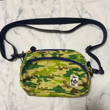 CHUMS 카모플라쥬 숄더백