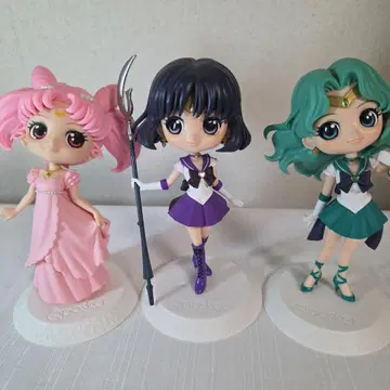 [상자 없음] 세일러 새턴, 세일러 넵튠, 스몰 레이디 피규어