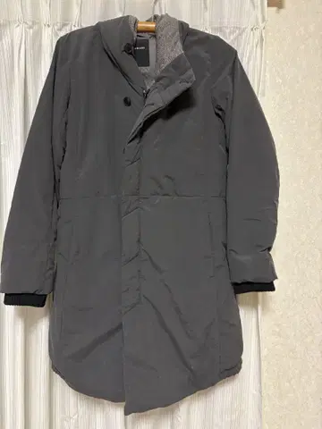 새상품급 파드칼레 pas de calais 90% 다운 코트 그레이