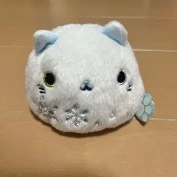 고양이 덩어리 눈의 결정 아오 봉제 인형 산에이 무역