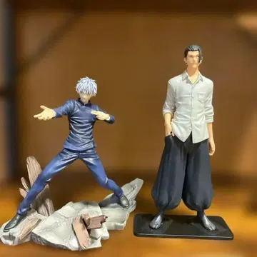 주술회전 고죠 사토루 게토 스구루 피규어 2체 세트