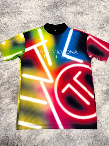 MARK&LONA Electric Mock Shirt